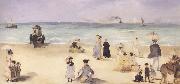 Edouard Manet, Sur la plage de Boulogne (mk40)